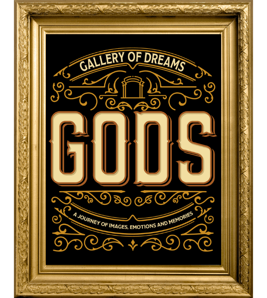 Gods Studio Logo Framed